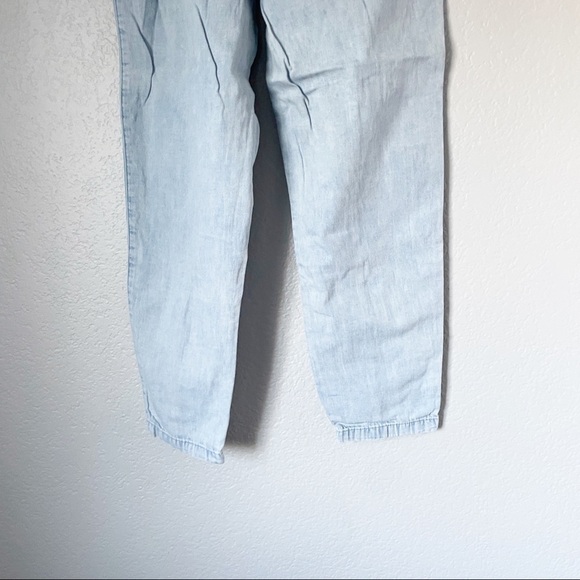 AERIE Acid Wash High Waisted Paperbag Jeans - Picture 6 of 7